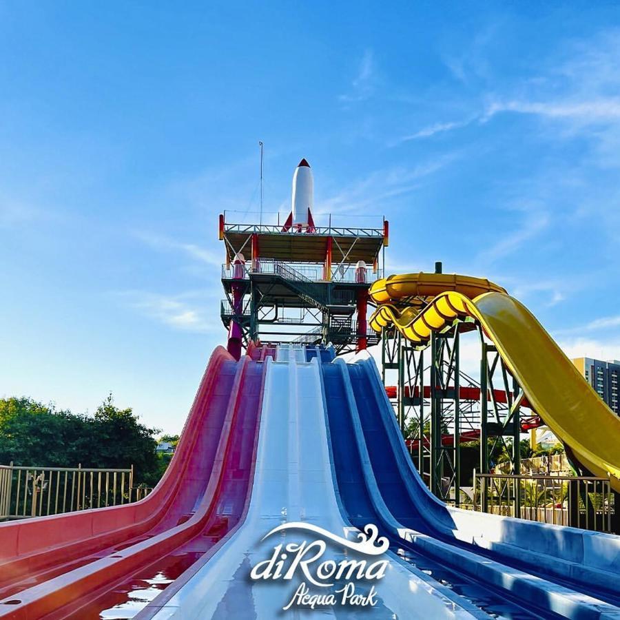 Caldas Novas - Piazza Diroma - Com Ingressos Do Acqua Park Todos Os Dias Dış mekan fotoğraf